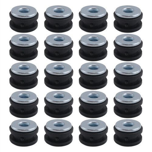 20Pcs Motorcycle Rubber Grommets Kits Windshield B 1