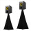 Universal Dj Light Speaker Stand Skirt Tripod Scri 8