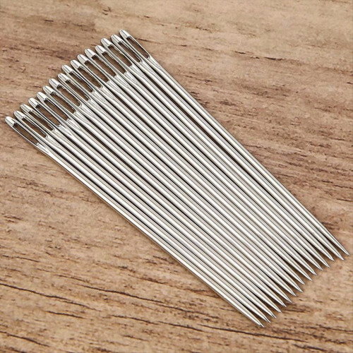 150mm 200pcs Sack Needle Large Hand Sewing Bag Bin 2