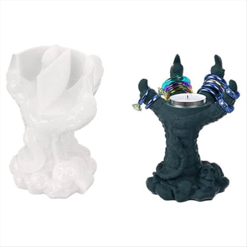 3D Dragon Claw Silicone Mold, Demon Ghost Hand Re 2
