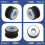 20Pcs Motorcycle Rubber Grommets Kits Windshield B 7