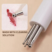 4 in 1 Nail Dotting Pen Drill Point Tools DIY Mani