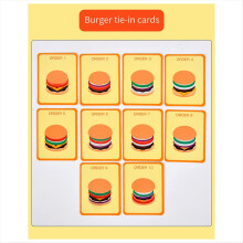Simulation Wooden Pretend Sandwich Educational Foo