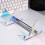 Removable Multicolor Acrylic Keyboard Stand Transp 2