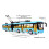 High Simulation 1:50 Alloy Pull Back Double Bus Ci 7