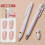 4 in 1 Nail Dotting Pen Drill Point Tools DIY Mani 11