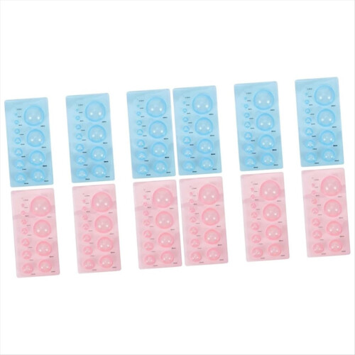 12 Pcs Paper Shaper Quilling Mould DIY Craft Tools 2