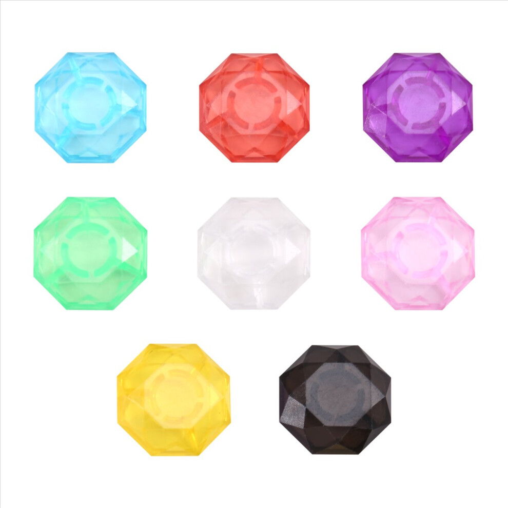 8PCS Multicolor Patch Effect Peg Cap Switch Guitar