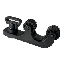 Extended Kayak Paddle Holder Track Mounting Access
