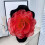 Gray Multi-Layered Three-Dimensional Gauze Flower 9