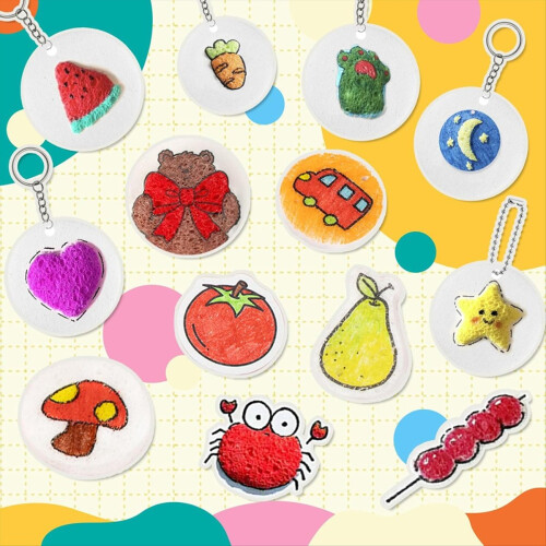 3D Magic Drawing Texture Painting Foam for Kids Ar 2