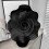 Gray Multi-Layered Three-Dimensional Gauze Flower 8