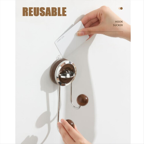 Powerful Vacuum Suction Cup Hooks for Bathroom and 2