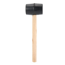 Ergonomic Handle Rubber Hammer Set, Adjustable Head Lightweight Design Non Slip Handle Stainless Steel Coconut Opener Tools for Crafting and Kitchen T