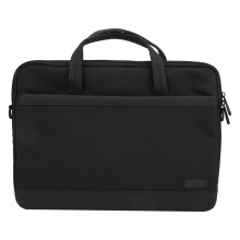 Handige laptoptas met meerdere vakken voor mannen en vrouwen, waterdichte laptoptas met dikke, zachte fluwelen voering, schokbestendig materiaal voor