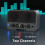 5W Acoustic Guitar Amplifier,Portable Speaker with 4