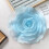 Gray Multi-Layered Three-Dimensional Gauze Flower 4