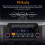 Single Din Car Stereo with Wireless CarPlay/Androi 10