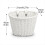 1Set Rattan Wicker Bicycle Front Basket+Bell+Tasse 3
