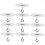 10Pcs Adhesive Ceiling Hooks for Popcorn Concrete 1