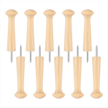 10Piece Wood Shaker Nails Screw-in Hook Nails,3.7i
