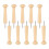 10Piece Wood Shaker Nails Screw-in Hook Nails,3.7i 1