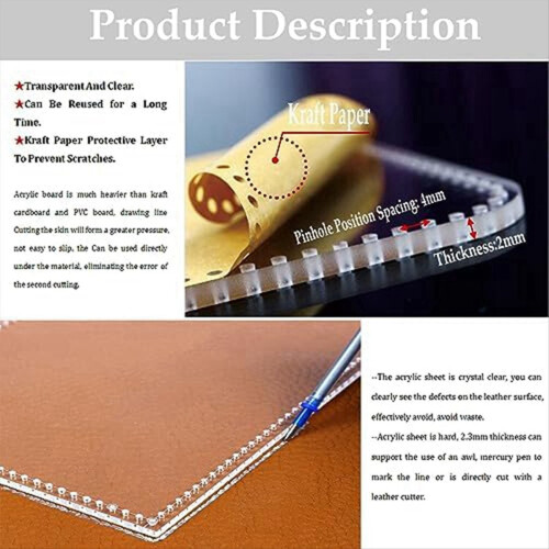 Sling Bag Acrylic Template,Leather Pattern Leather 2