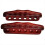 6 Cue Wall Mounted Rack Wooden Stand Pool Stick Ho 2