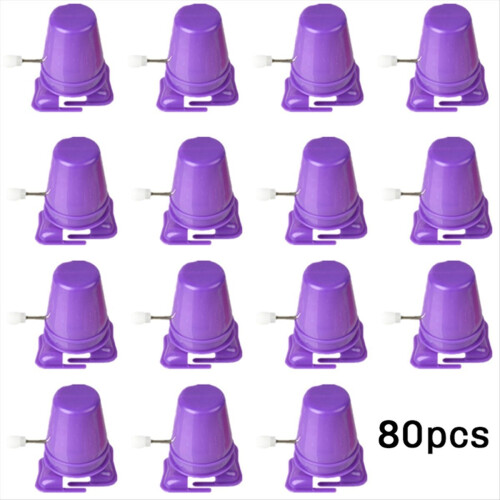 80PCS Clockwork Legged Robot Kids Toy Wind Up Move 2