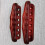 6 Cue Wall Mounted Rack Wooden Stand Pool Stick Ho 3
