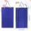 Blue 12 Belts Karate Black Belt Display Rack, Taek 2