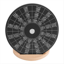 Guitar Chord Wheel, Melody Tool with Base for Lear