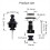 Guitar Strap Locks,Quick Release Lock Retainer Sys 6