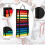 Blue 12 Belts Karate Black Belt Display Rack, Taek 3
