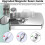 Magnetic Seam Guide, Multifunctional Universal Sew 4
