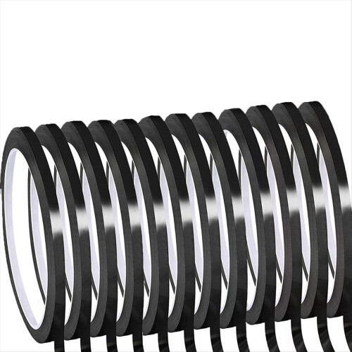 Whiteboard Pinstripe Tape 12 Rolls 1/8Inch Thin Wh 1