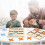 Wooden Board Tic- Toe Game XO Table Toy Classical 3