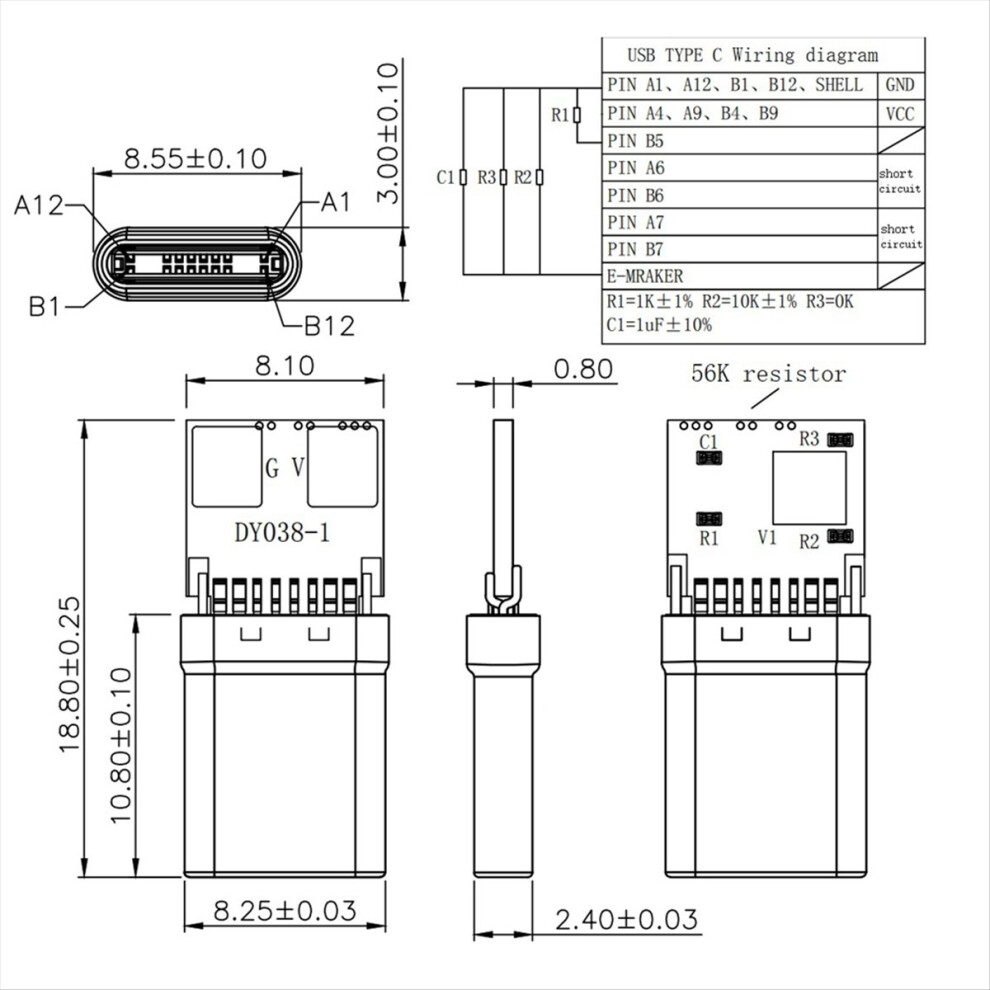 10Pcs 12V Pd/Qc Decoy Board Fast Charge Module Wit 4852351779175