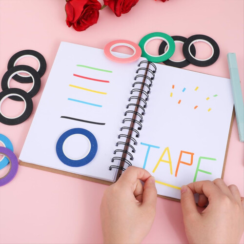 20 Rolls 1/8 Inch Whiteboard Tape Line,Graphic Tap 2