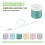 300 Yards 0.8mm Nylon String for Bracelets, 6 Colo 3