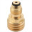 Propane Gas Adapter Converts POL LP Tank Service V 7
