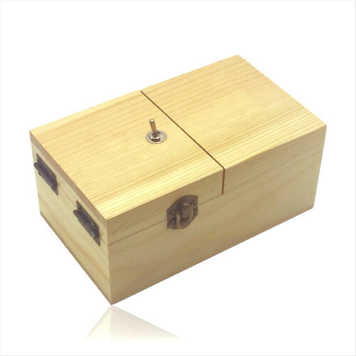 B Useless Box with Surprises Wooden Fully Assemble 2