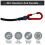 Elastic Rope Carabiner for Kayaking, Cycling, Lugg 3