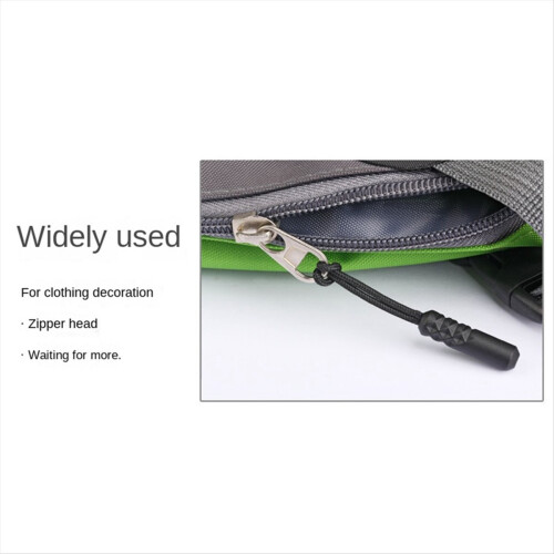 Plastic Zipper Puller, Climbing Tail Rope, Backpac 2