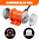 Vibrator Motor for Salt & Sand Spreader and Concre 4