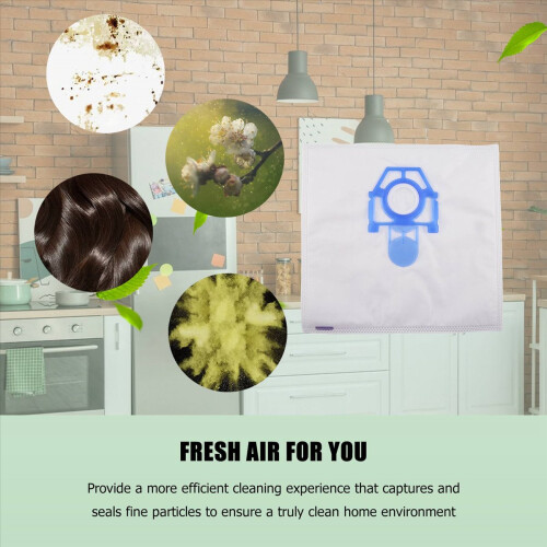 Non-Woven Fabric Dust Bag for ZELMER ZVCA100B 49.4 1