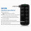 Bass Amplifier Effects Portable Headphone Plug and 3