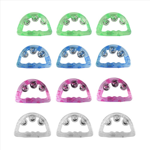 12 Pieces Light Up LED Tambourine, Musical Flashin 1