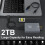 2 in 1 CFexpress Type B SD Card Reader USB 3.2 10G 3