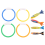 8 Pcs Underwater Swimming Pool Diving Rings, Throw 2